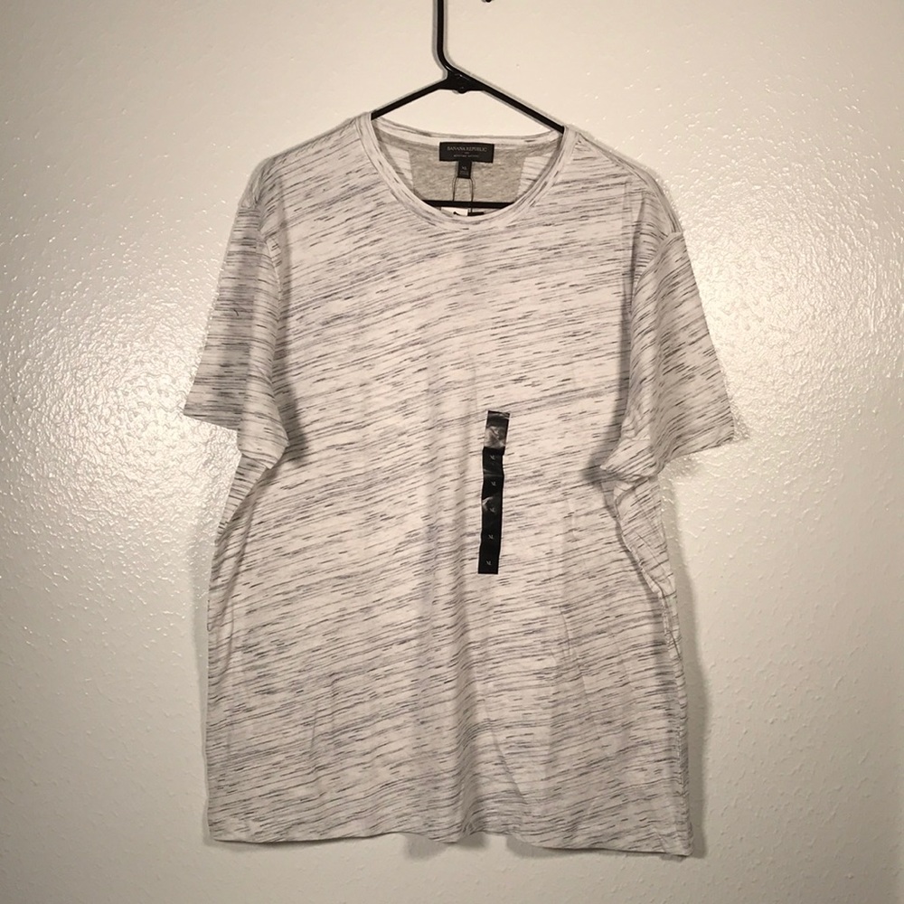 Grey Moisture Wicking Shirt from Banana Republic